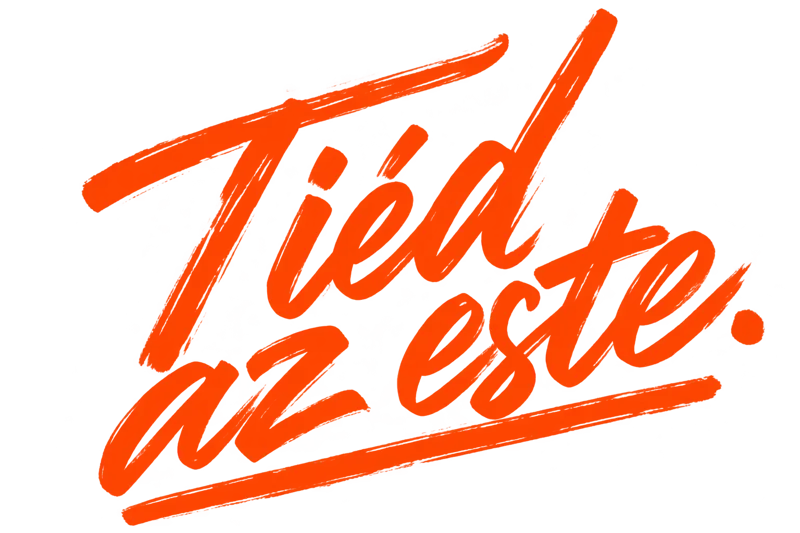 Tiéd az este.
